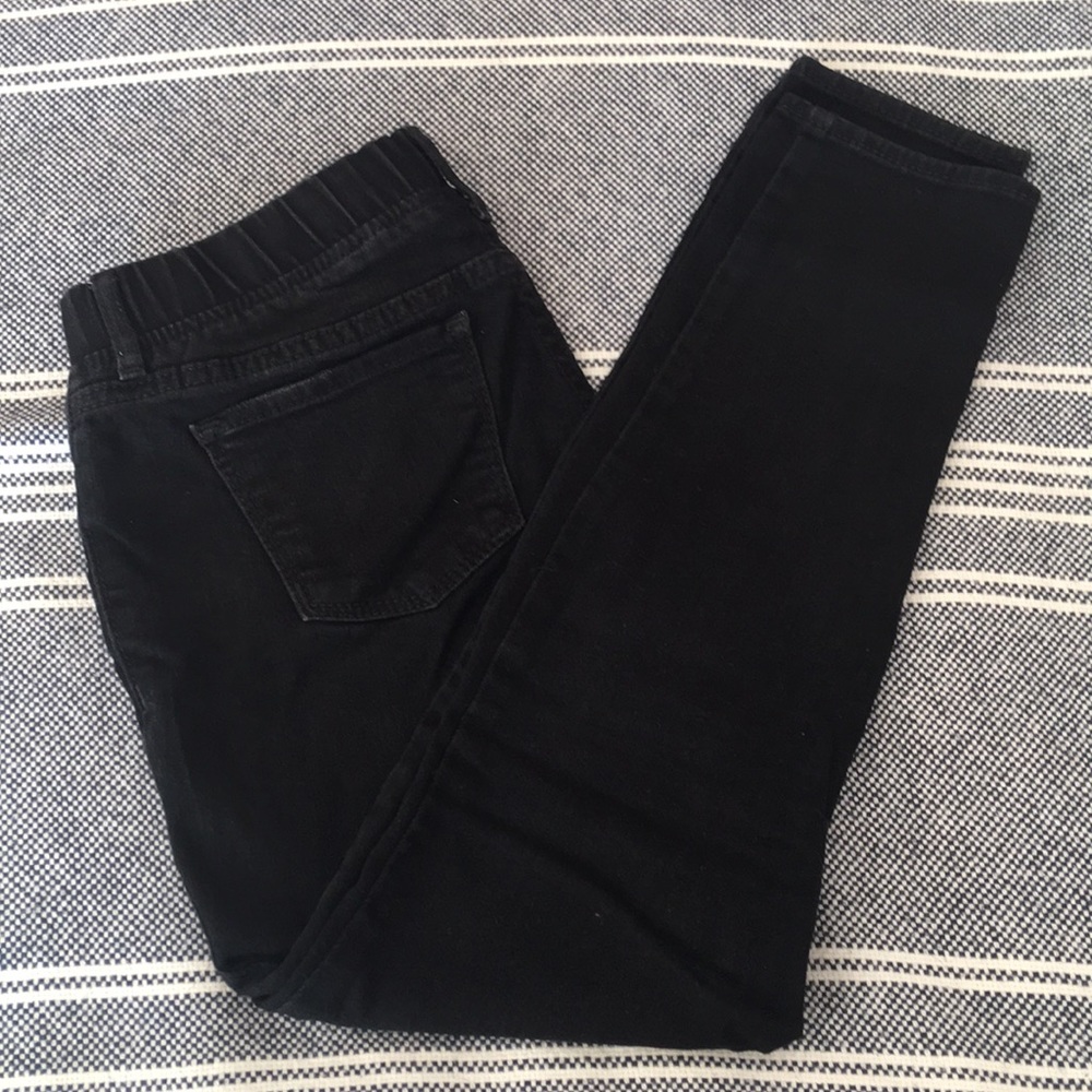 Girls Black Legging Jeans